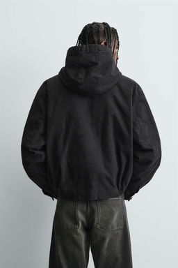 HOODED JACKET WITH FIREMAN CLASP - Zara фото 9