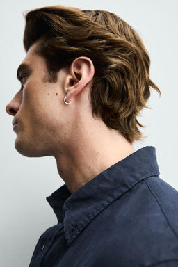 CAMISA REGULAR FIT 100% LINO / Blanco - Zara фото 5