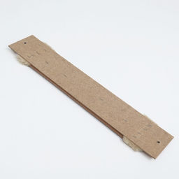 Когтеточка Пижон ковролиновая, малая, 50 х 9 х 1,5 см, бежевая  фото 5