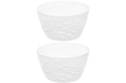 Набор салатников 2 пр. 610 мл 13,3*13,3*7,4 см "Птички на ветке"