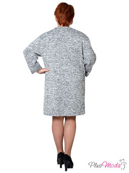 Пальто двубортное Модель №139 размеры 52-74 - Plusmoda фото 4