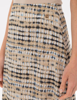 Bej A Kesim Dokuma Etek - Pierre cardin фото 5