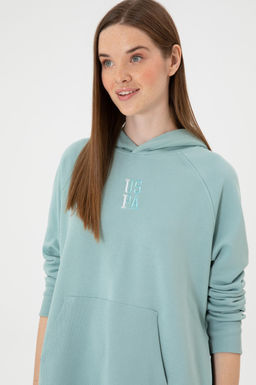 Kad_n Mint Sweatshirt Sepette S_rpriz _ndirim - U.s. polo assn фото 2