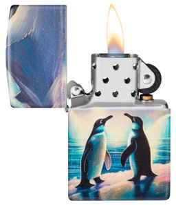 Зажигалка ZIPPO Пингвины | Penguin 46014