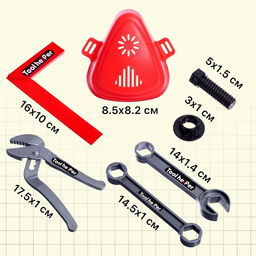 Набор инструментов «Строитель», 20 предметов