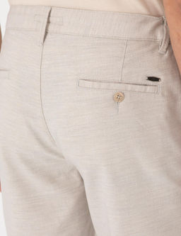 Bej Slim Fit Beli Lastikli Ba_c_kl_ Dokuma _ort - Pierre cardin фото 6