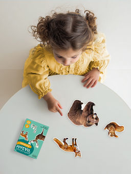 ФРЕЯ PZL-BК-010 Пазлы для малышей Животные леса 22 элемент