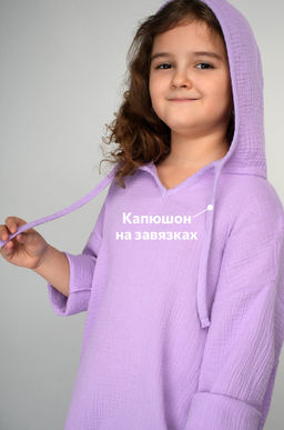 Детская хлопковая пляжная туника из муслина Happyfox - Happy fox фото 5