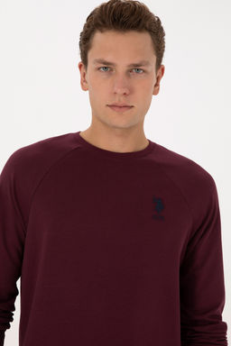 Erkek Bordo Basic Sweatshirt - U.s. polo assn фото 16