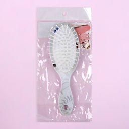 Расчёска массажная, 5.5×16(±1) см, рисунок МИКС