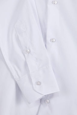 Lacivert Regular Fit Gabardin Dokulu Kolay Utulenebilir Erkek Gomlek TMNSS26GO00006 - Trendyolmilla фото 6