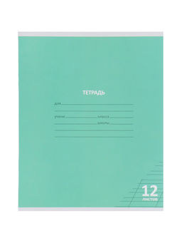 Компл тетр из 10шт 12л кос лин КПК "Пастель", обл мел карт, блок №2, 5 видов 10991551