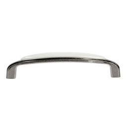 Ручка-скоба CAPPIO Ceramics, м/о 128 мм, цвет старинное серебро