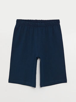 Bisiklet Yaka Kral ?akir Bask?l? K?sa Kollu Erkek ?ocuk ?ortlu Pijama Tak?m? - Waikiki фото 3