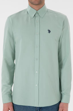 Erkek Su Ye_ili Uzun Kollu Basic G_mlek Sepette S_rpriz _ndirim - U.s. polo assn фото 7