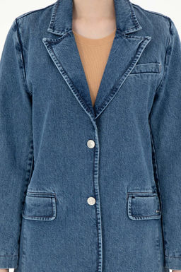 Женская голубая джинсовая рубашка Неожиданная скидка в корзине - U.s. polo assn фото 12