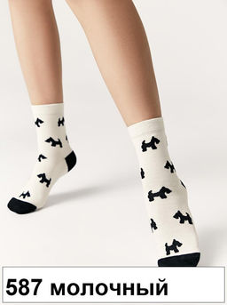 Носки жен. CLASSIC 7С-22СП (хлопок)(72/6) КСЗ - 685 темно-синий