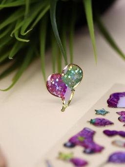 Наклейки объемные "Shiny unicorn" (20,5*9 см)