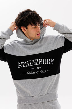 Худи GO M4072/50-04.176-182 серый меланж