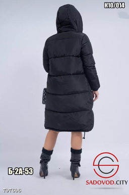 куртка длинная с капюшоном - Bruno фото 3