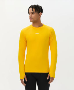 Джемпер компрессионный утепленный JOGEL CAMP PerFormDRY Baselayer Top Warm, желтый  фото 6