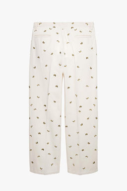 BANANA EMBROIDERED JEANS X STEFANO PILATI - Zara фото 3