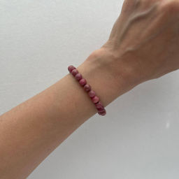 Браслет из Родонита 17 см