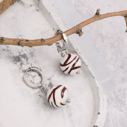 Серьги из муранского стекла MADAGASCAR LS3528 - Vloes фото 2