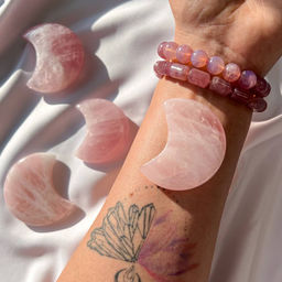 Месяц из Розового кварца