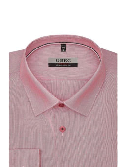 Сорочка мужская длинный рукав GREG 613/237/0205/ZN/1p STRETCH  фото 3
