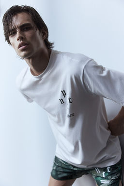 Camiseta de deporte en DryMove Loose Fit - H&m фото 3
