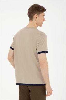 Мужская футболка светло-хаки - U.s. polo assn фото 5