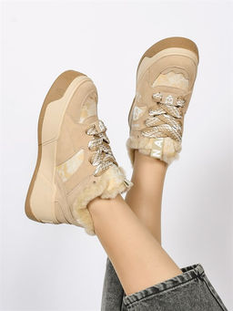 Кеды женские зимние теплые/ Ботинки зимние A9071-3M