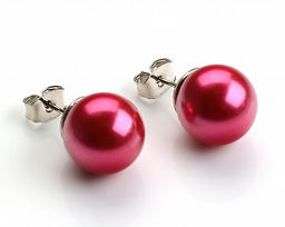 Серьги PS0542 малина