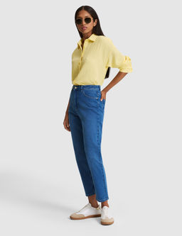 Mavi Mom High Waist Fit Jean Pantolon