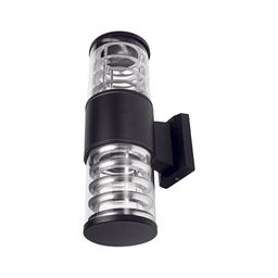 UUL-S12A 2x60W/E27 IP65 BLACK Светильник уличный, под две лампы Е27. Архитектурный накладной. Корпус черный. TM Uniel.