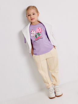 ACOOLA / Брюки детские для девочек Derwood_pn крем