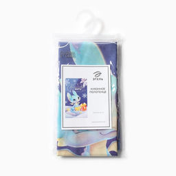 Полотенце Этель Волшебству быть! 40х73 см, 100% хл, саржа 190 г/м2  фото 5