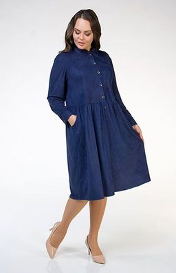 1096 платье Джинсовый синий - Ckc collections фото 2