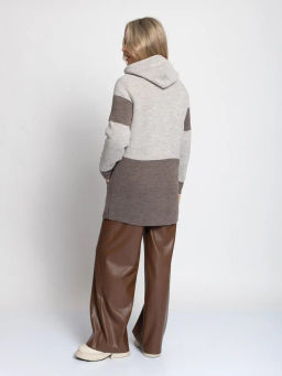 ЗЛАТА Кардиган В 1873/кофейный