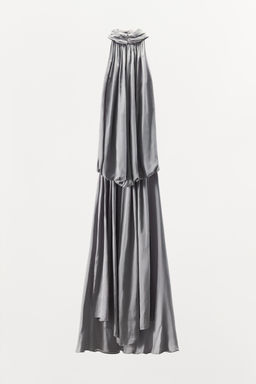 LIMITED EDITION SATIN CAPE DRESS - Zara фото 17