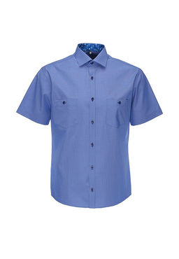 Сорочка мужская короткий рукав GREG 224/109/02/KZS/P/1  фото 2