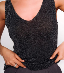 Топ #КТ805 (9), чёрный