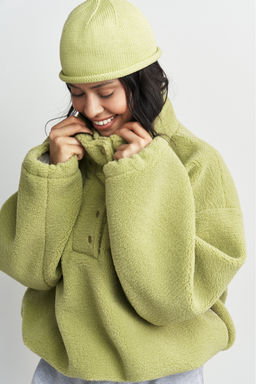 Анорак плюшевый Васаби