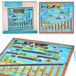 Игра развивающая Лабиринт цвета