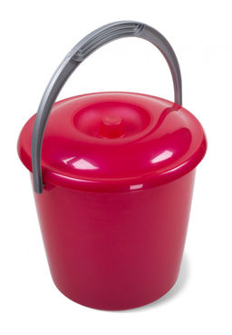 Ведро 5л с крышкой "Соло" арт.С631К