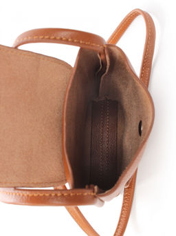 LACCOMA сумка НИ6487-коричневый натуральная кожа