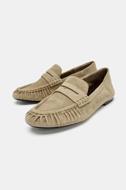 SOFT SUEDE LOAFERS - Zara фото 10