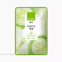 Тканевая маска для лица с экстрактом огурца и алоэ Заряд энергии, 20 мл