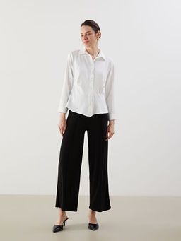 Beli Lastikli Geni? Pa?a Kad?n Pantolon